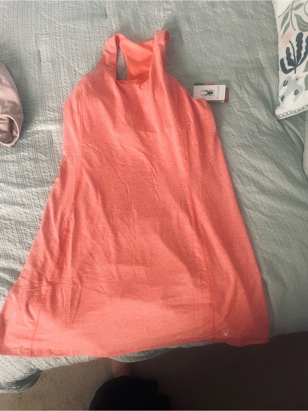 Spyder Coral Heather Racerback Tank